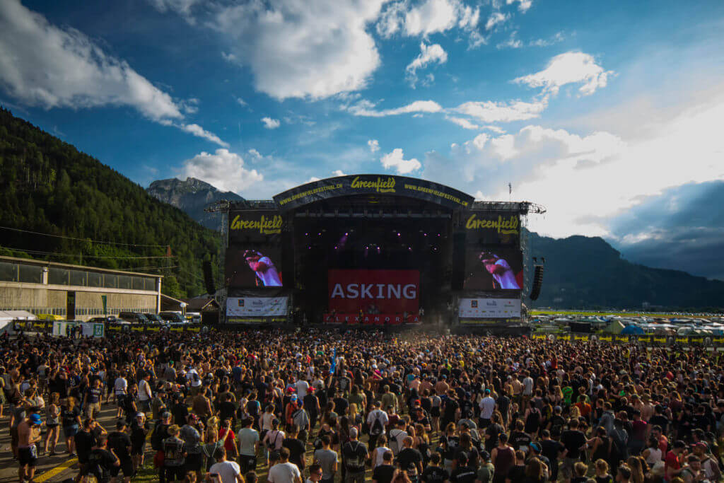 Asking Alexandria at Greenfield Festival 2018